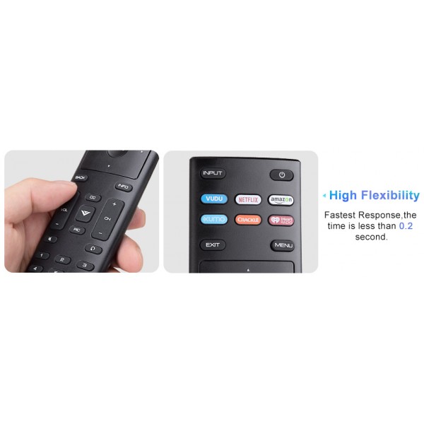 Angrox Universal Remote Control XRT136 for VizioSmartTVRemote All