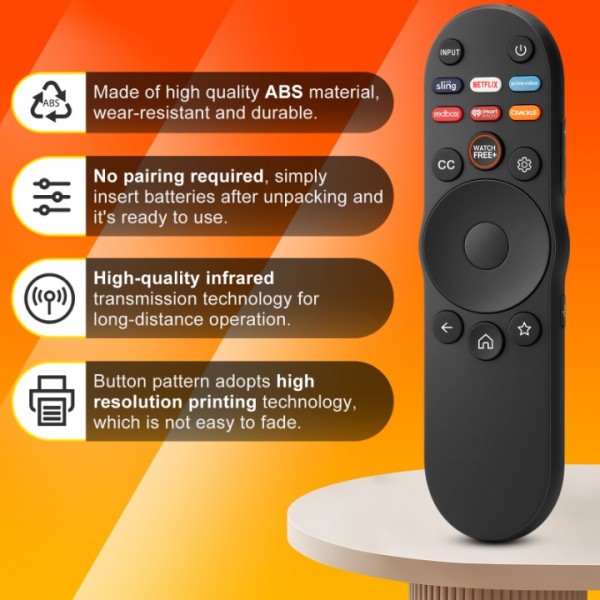 Angrox XRT270 Universal Replacement Remote for VIZIO Smart TV